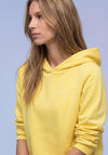 Street One Hooded With Slogan Jumper, Yellow