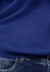 Street One Basic Polo T-Shirt, Blue