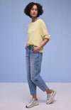 Street One Basic Crewneck Jumper, Yellow