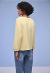 Street One Basic Crewneck Jumper, Yellow