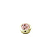 Dyrberg/Kern Strength Ring Topper, Rose & Gold