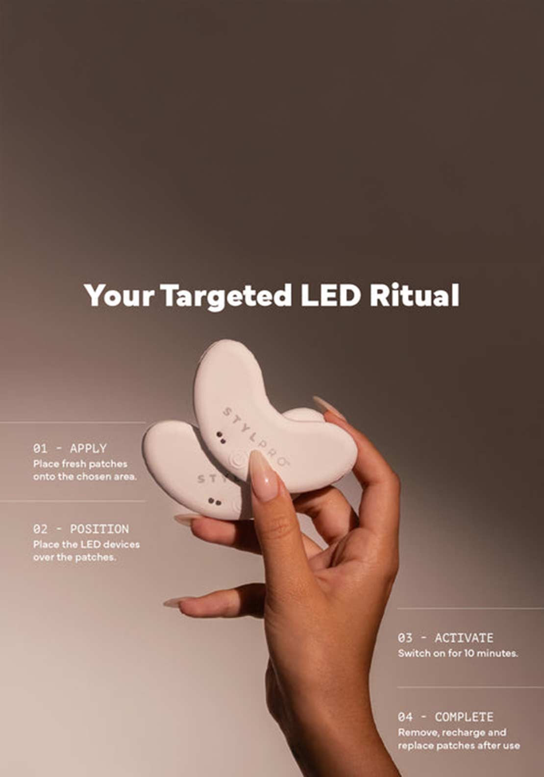 STYLPRO Red LED Patch Duo