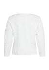 Sunday Textured Zip Up Jacket, White