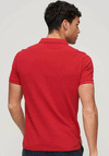 Superdry Vintage Superstate Polo Shirt, Barndoor Red