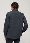 Superdry Canvas Workwear Overshirt, Midnight Navy
