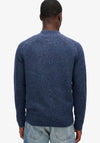 Superdry Chunky Raglan Jumper, Nautical Navy