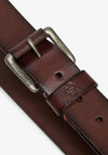 Superdry Classic Leather Belt, Brown