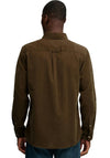 Superdry Classic Needle Corduroy Shirt, Twig Beige