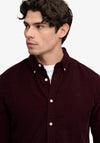 Superdry Classic Needle Corduroy Shirt, Wine