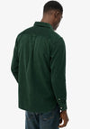 Superdry Classic Needle Corduroy Shirt, Enamel Green