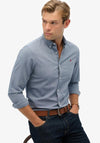 Superdry Classic Oxford Shirt, Navy Chambray