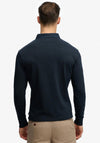 Superdry Classic Preppy Long Sleeve Polo Shirt, Navy