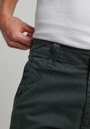 Superdry Core Cargos, Washed Black