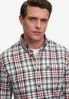 Superdry Cotton Lumberjack Shirt, Black & Red Multi