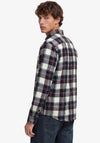 Superdry Cotton Lumberjack Shirt, Navy & White Multi