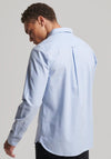 Superdry Cotton Oxford Shirt, Classic Blue