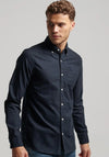 Superdry Cotton Oxford Shirt, Eclipse Navy