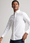 Superdry Cotton Oxford Shirt, Optic White
