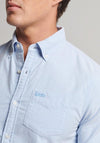 Superdry Cotton Oxford Shirt, Royal Blue