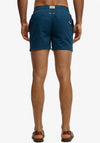 Superdry Embroidered Logo 15 Inch Swim Shorts, Blue Bottle