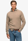 Superdry Essentials Cotton Sweater, Beige