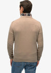 Superdry Essentials Cotton Sweater, Beige