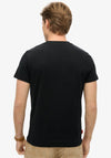 Superdry Essential Embroidered Logo T-Shirt, Black