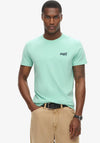 Superdry Essential Logo Embroidered T-Shirt, Spearmint Light Green