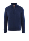Superdry Essential Half Zip Sweatshirt, Rich Navy Marl