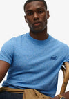 Superdry Essential Embroidered Logo T-Shirt, Fresh Blue Grit