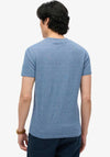 Superdry Essential Logo Embroidered T-Shirt, Ocean Blue
