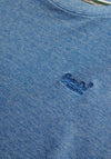 Superdry Essential Logo Embroidered T-Shirt, Ocean Blue