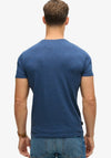 Superdry Essential Embroidered Logo T-Shirt, Bright Blue Marl