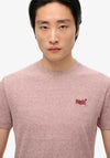 Superdry Essential Logo Embroidered T-Shirt, Cherry Red