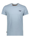 Superdry Essential Logo Embroidered T-Shirt, China Blue