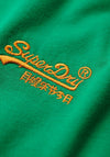 Superdry Essential Logo Embroidered T-Shirt, Drop Kick Green