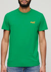 Superdry Essential Logo Embroidered T-Shirt, Drop Kick Green