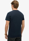 Superdry Essential Logo Embroidered T-Shirt, Eclipse Navy