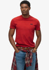 Superdry Essential Logo Embroidered T-Shirt, Expedition Red