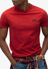 Superdry Essential Logo Embroidered T-Shirt, Expedition Red