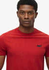 Superdry Essential Logo Embroidered T-Shirt, Expedition Red