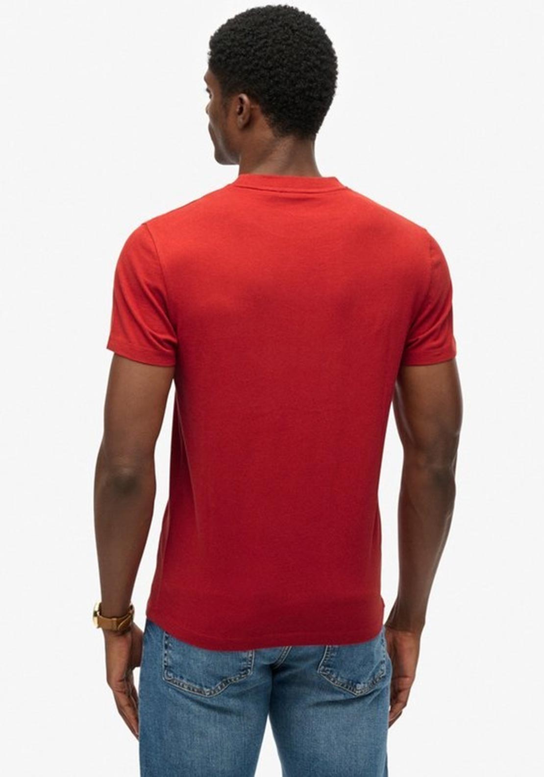Superdry Essential Logo Embroidered T-Shirt, Expedition Red