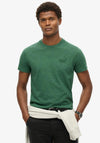 Superdry Essential Logo Embroidered T-Shirt, Green Marl