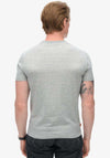 Superdry Essential Logo Embroidered T-Shirt, Light Grey