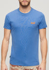 Superdry Essential Logo Embroidered T-Shirt, Monaco Blue