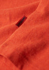 Superdry Essential Logo Embroidered T-Shirt, Bright Orange Marl