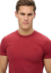 Superdry Essential Logo Embroidered T-Shirt, League Red