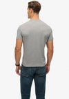 Superdry Essential Logo Embroidered T-Shirt, Sleet Grey Marl