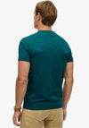 Superdry Essential Logo Embroidered T-Shirt, Storm Green