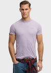 Superdry Essential Logo Embroidered T-Shirt, Wisteria Purple